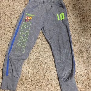 Grey Messi warmups